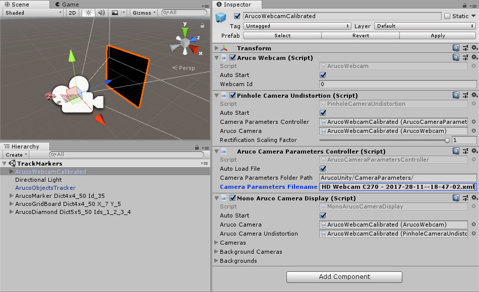 Camera configuration